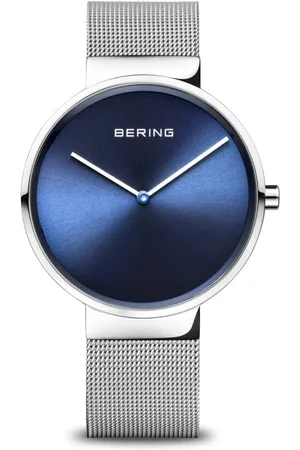 Bering Tilbehør, unisex, Grå, ONE SIZE, Uld, Unisex armbåndsur sølv blå 14539 007