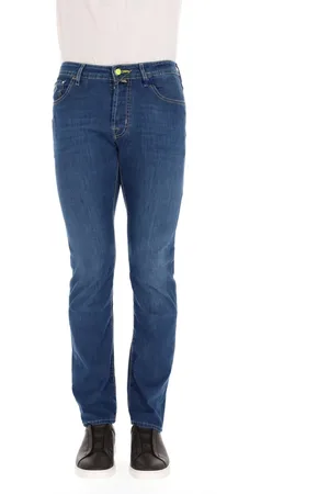 Jacob Cohen Jeans, Herre, Blå, W33, Bomuld, Tennis Special Edition Jeans Bard Model
