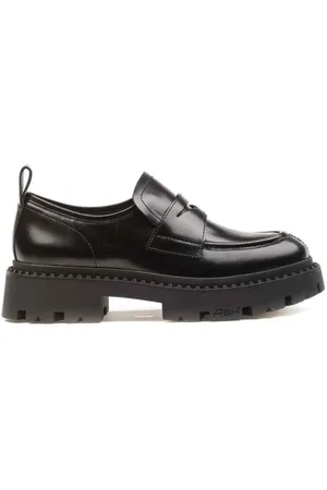 Ash Sko, Dame, Sort, 40 EU, Læder, Klassisk Slip-On Loafer Sko
