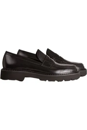Kennel & Schmenger Sko, Dame, Sort, 41 EU, Læder, Klassisk Loafer med Dekorative Detaljer