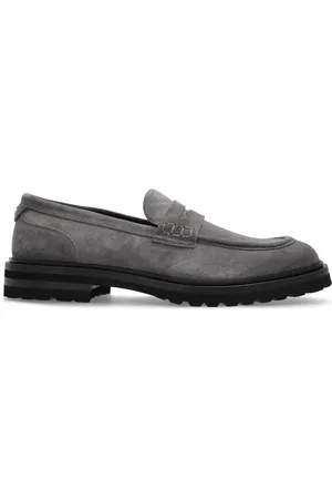Dolce & Gabbana Sko, Herre, Grå, 44 EU, Suede, Loafers type sko