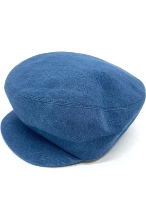 Hermès Pre-owned, Dame, Blå, ONE SIZE, Tyl, Pre-owned Stof hatte