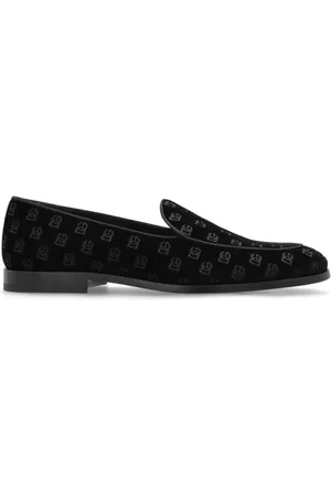 Dolce & Gabbana Sko, Herre, Sort, 41 EU, Læder, Sko type loafers
