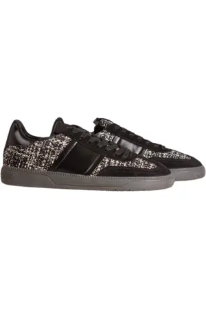Kennel & Schmenger Sko, Dame, Sort, 41 EU, Læder, Sort Sneaker med Ruskind Detaljer