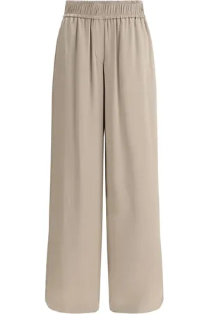 Brunello Cucinelli Bukser, Dame, Brun, M, Silke Palazzo Bukser
