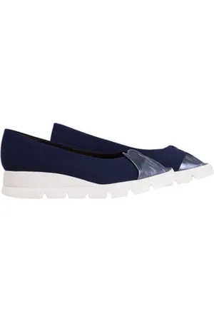 Brunate Sko, Dame, Blå, 36 EU, Læder, Nat Iris Slip-On Sko