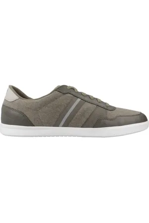 Geox Sko, Herre, Grøn, 43 EU, Afslappede Sneakers til Mænd
