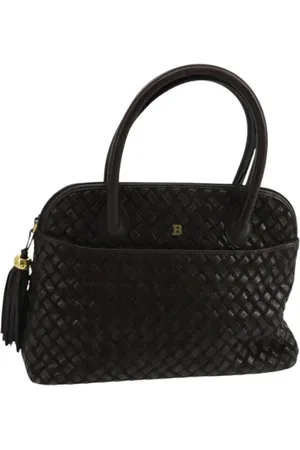 Bally Pre-owned, Dame, Brun, ONE SIZE, Tyl, Pre-owned Laeder hndtasker