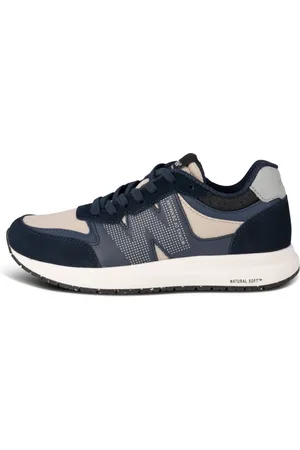 Woden Sko, Dame, Blå, 38 EU, Reflekterende Navy Smart Mode Sneakers