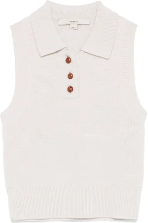 REMAIN Birger Christensen Strik, Dame, , S, Uld, Ærmeløs Strikket Polo Vest