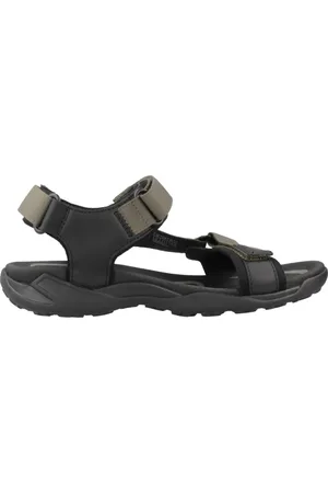 Geox Sko, Herre, Grøn, 41 EU, Udendørs Grip Flade Sandaler