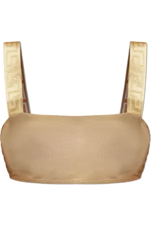VERSACE Badetøj, Dame, Gul, M, Uld, Bikini top