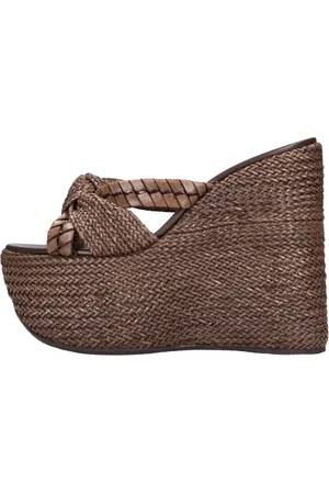 Casadei Sko, Dame, Brun, 39 EU, Læder, Med hæl brun