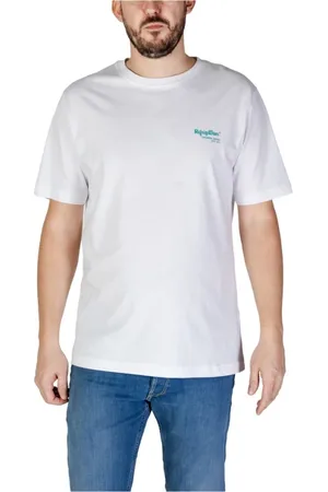 RefrigiWear Top, Herre, Hvid, XL, Bomuld, Bomuld T-shirt med korte ærmer Efterår/Vinter Kollektion