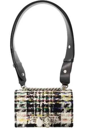 Alexander McQueen Taske, Dame, Flerfarvet, ONE SIZE, Uld, Stof skuldertasker