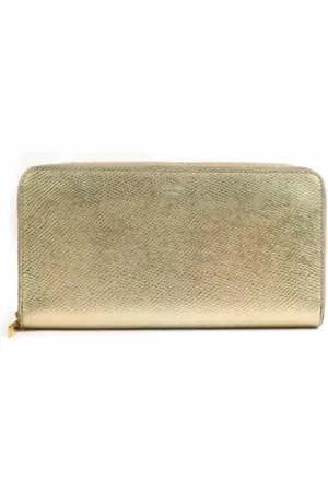 Céline Pre-owned, unisex, Gul, ONE SIZE, Pre-owned Laeder punge