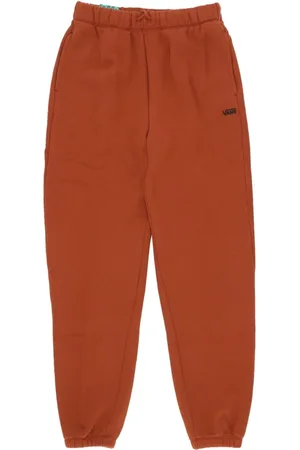 Vans Bukser, Dame, Brun, M, Bomuld, Behagelig Fleece Sweatpants Tracksuit Gingerbread