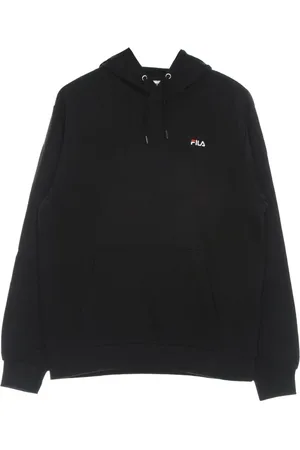 Fila Sweathshirts & Hoodies, Herre, Sort, XS, Bomuld, Sort Herre Hoodie med Snørehætte