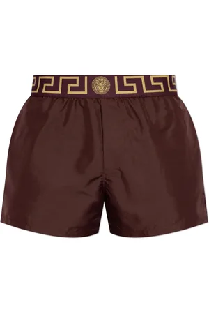 VERSACE Badetøj, Herre, Lilla, S, Uld, Badeshorts