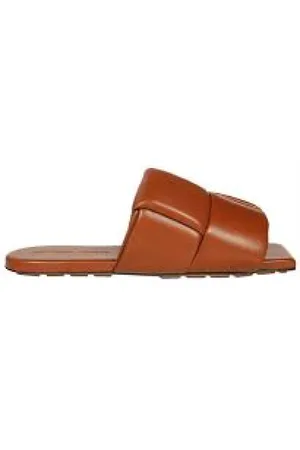 Bottega Veneta Sko, Dame, Brun, 37 EU, Uld, Stilfulde sandaler til sommerdage