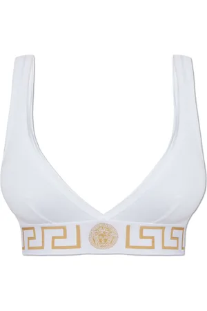 VERSACE Undertøj, Dame, Hvid, L, Bomuld, Bomuld bh