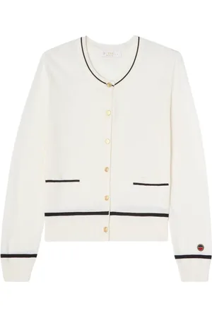 BUSNEL Strik, Dame, , M, Bomuld, Kim Kontrast Cardigan