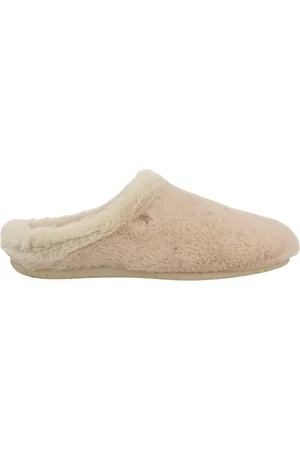 Gioseppo Sko, Dame, Lyserød, 39 EU, Polyester, Beige Hjemmesko med Kontrast Trim