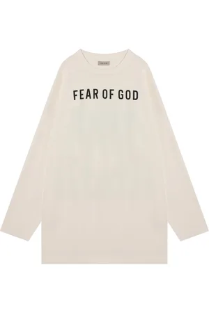 FEAR OF GOD Top, Herre, , L, Bomuld, Langærmet Crewneck T-shirt