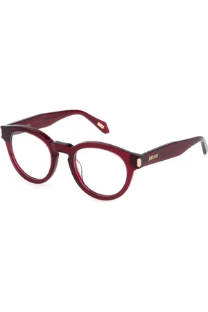 Roberto Cavalli Tilbehør, unisex, Rød, 50 MM, Bordeaux Briller Rammer Vjc016