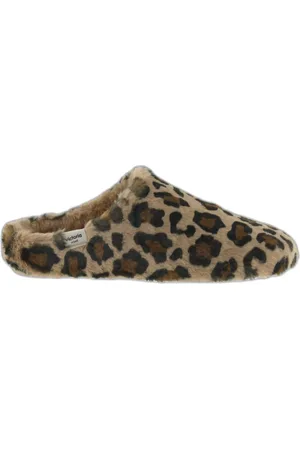victoria Sko, Dame, Brun, 36 EU, Leopard Print Hjemmesko til Kvinder