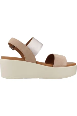 Geox Sko, Dame, Brun, 38 EU, Moderne Wedges til Kvinder