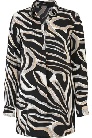 Betty Barclay Bluser & Skjorter, Dame, Flerfarvet, M, Uld, Dyr Print Skjorte
