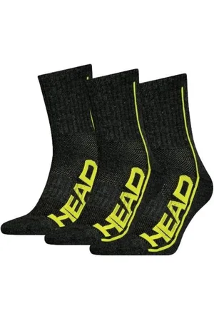 Head Undertøj, unisex, Grå, XS, Bomuld, Sporty Bomuld Blanding Sokker Grå