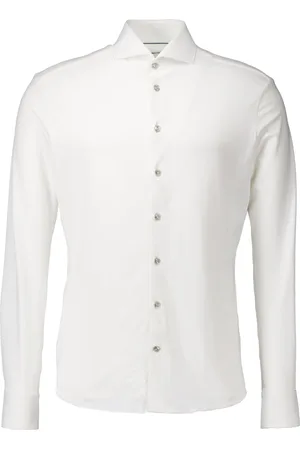 john miller Skjorte, Herre, Hvid, 5XL, Klassisk Hvid Skjorte