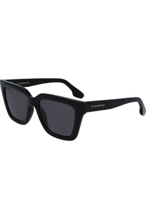 Victoria Beckham Tilbehør, Dame, Sort, 53 MM, Uld, Stilfulde solbriller i farve 1
