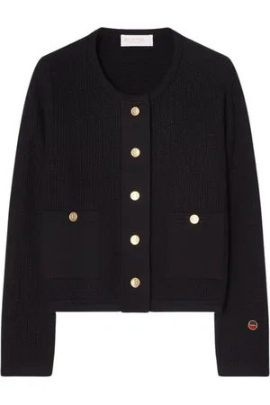 BUSNEL Strik, Dame, Sort, XL, Bomuld, Estelle Cardigan