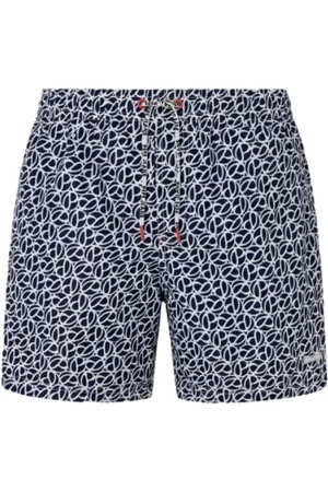 Pepe Jeans Badetøj, Herre, Blå, S, Uld, Mænds Svømme Shorts Letvægts Hurtigtørrende
