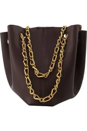 Nanushka Taske, Dame, Brun, ONE SIZE, Uld, Laeder hndtasker