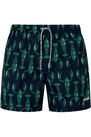 Pepe Jeans Badetøj, Herre, Blå, XL, Polyester, Mænds Lobster Bermuda Badeshorts