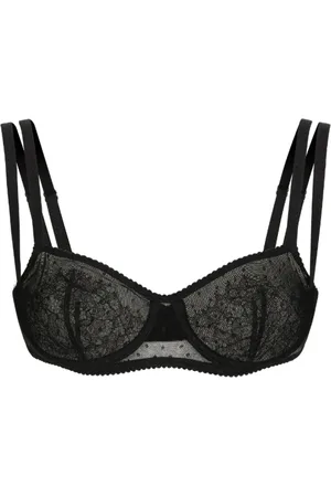 Dolce & Gabbana Undertøj, Dame, Sort, L, Bomuld, Sort Point d