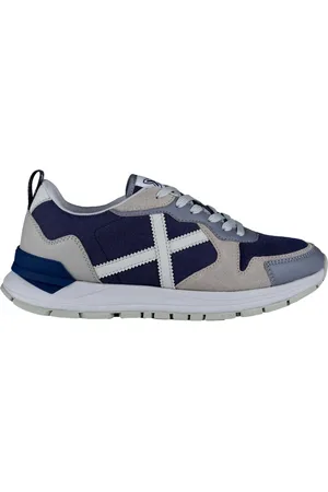 Munich Sko, Herre, Blå, 43 EU, Vintage stil sneakers Avenue