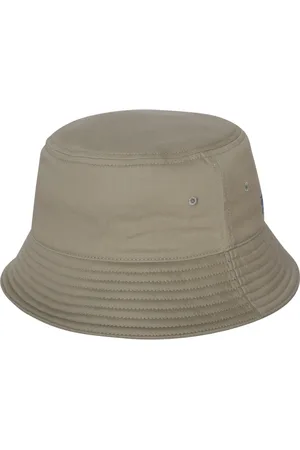 Burberry Tilbehør, Herre, Grøn, M, Bomuld, Broderet Logo Hat i Tonal Stil