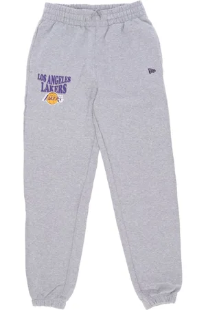 New Era Bukser, Herre, Grå, S, Bomuld, Lakers Script Jogger Bukser