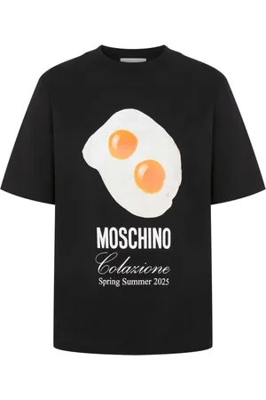 Moschino Top, Dame, Sort, M, Sorte T-shirts og Polos