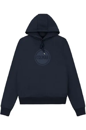 Colmar Sweathshirts & Hoodies, Herre, Blå, XL, Bomuld, Blå Hættetrøje med 3D Logo Print
