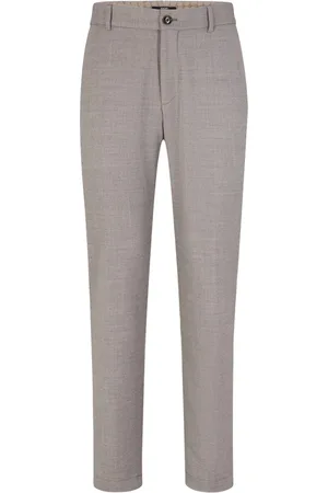 JOOP! Bukser, Herre, Grå, M, Uld, Grå Chino Stil Herre Bukser