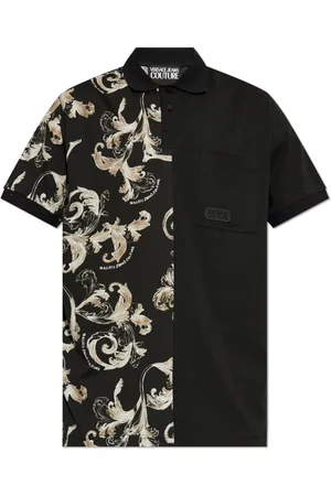 VERSACE Top, Herre, Sort, S, Polo med lomme