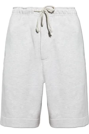Y-3 Shorts, Herre, Grå, S, Bomuld, Shorts med trykt logo
