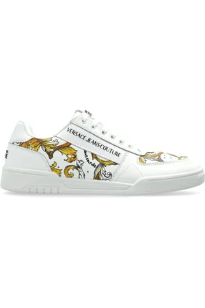 VERSACE Sko, Herre, Hvid, 43 EU, Uld, Sportsko Brooklyn