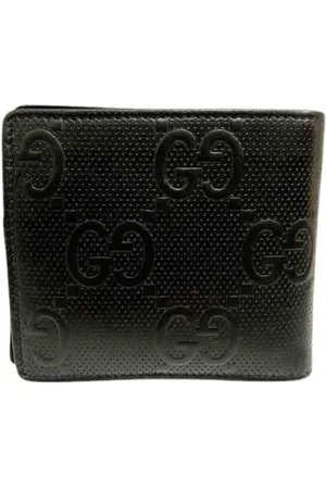 Gucci Pre-owned, Herre, Sort, ONE SIZE, Pre-owned Laeder punge
